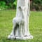 Glitzhome® 36" St. Francis Bird Feeder Garden Statue